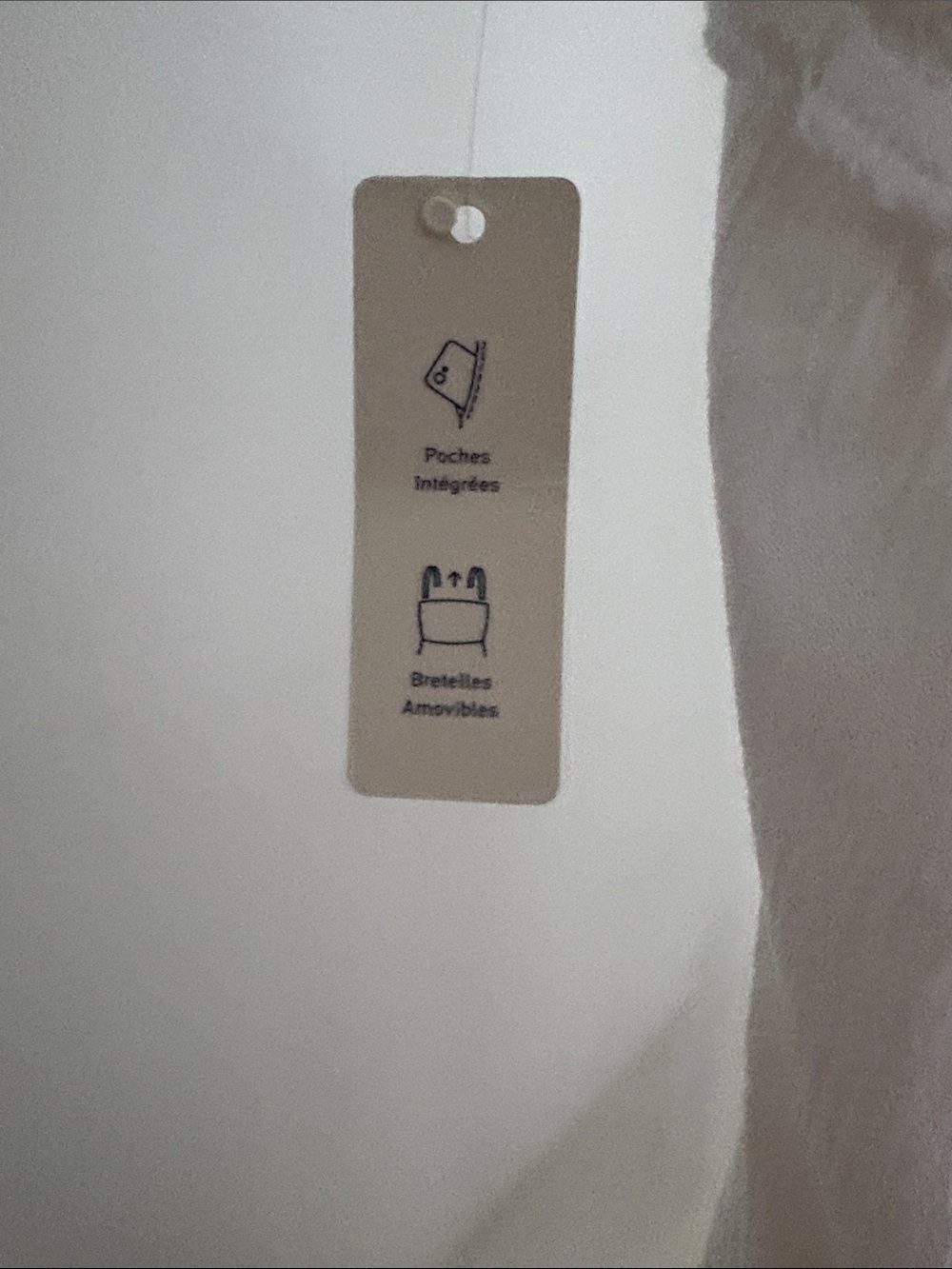 NEVER WORN Hollister White Strapless Drawstring Blouson Mini Dress - Picture 5 of 5
